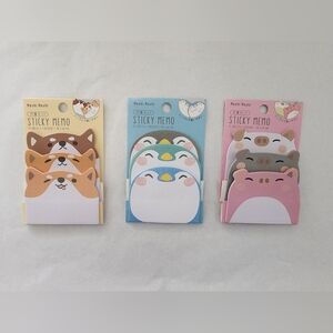 Cute Sticky Notes NWOT
